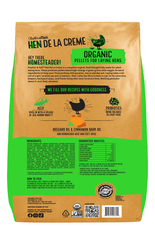 Feather & Tail™ Hen De La Creme