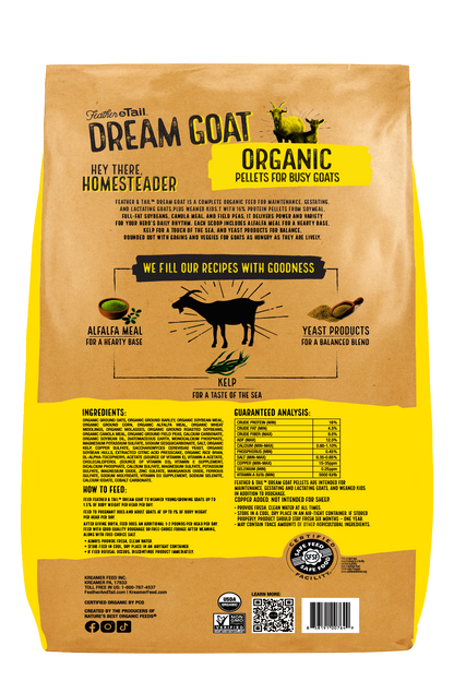 Feather & Tail™ Dream Goat Pellets